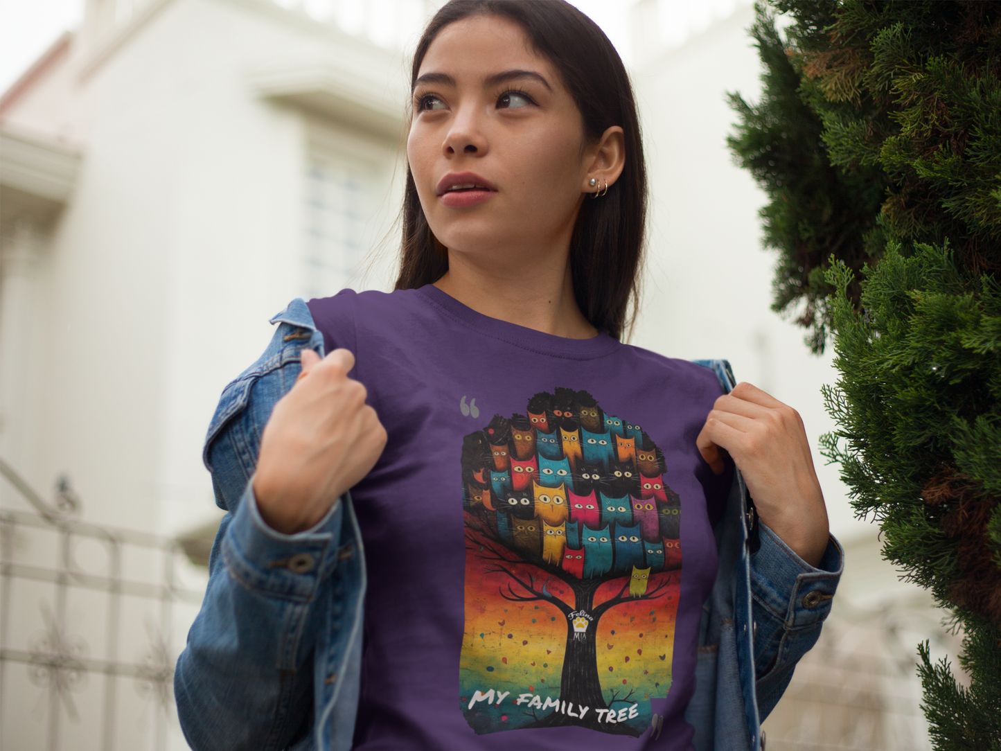 MY FAMILY TREE - Classic Womens Crewneck T-shirt