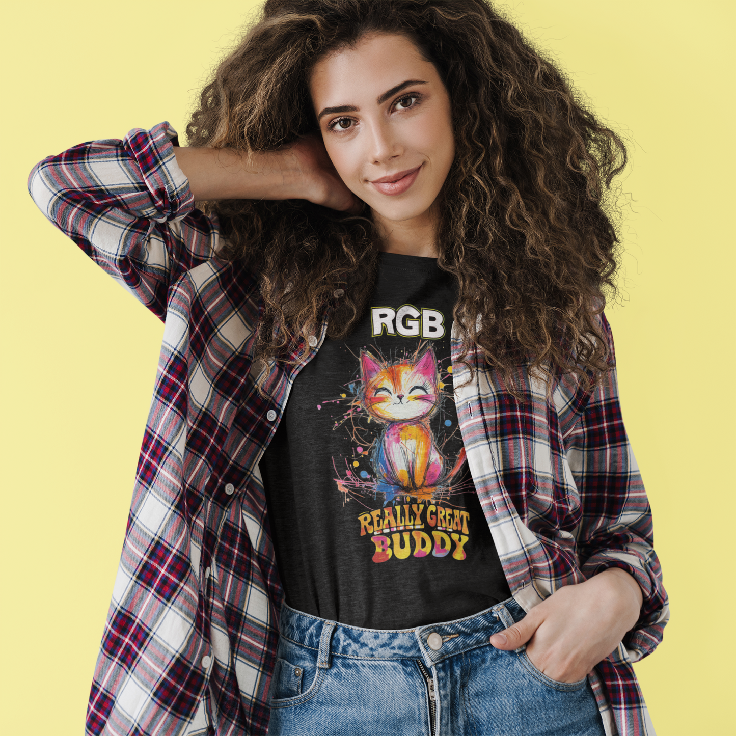REALLY GREAT BUDDY - Premium Unisex Crewneck T-shirt