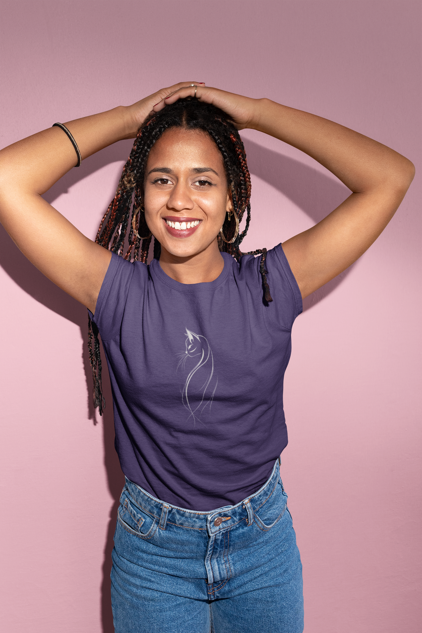 THE FELINE FORM - Classic Women Crewneck T-shirt