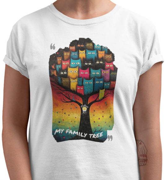 MY FAMILY TREE - Classic Womens Crewneck T-shirt