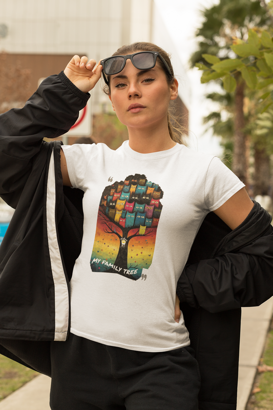MY FAMILY TREE - Classic Womens Crewneck T-shirt