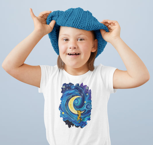 THE STARRY MEOWNIGHT - Classic Kids Crewneck T-shirt