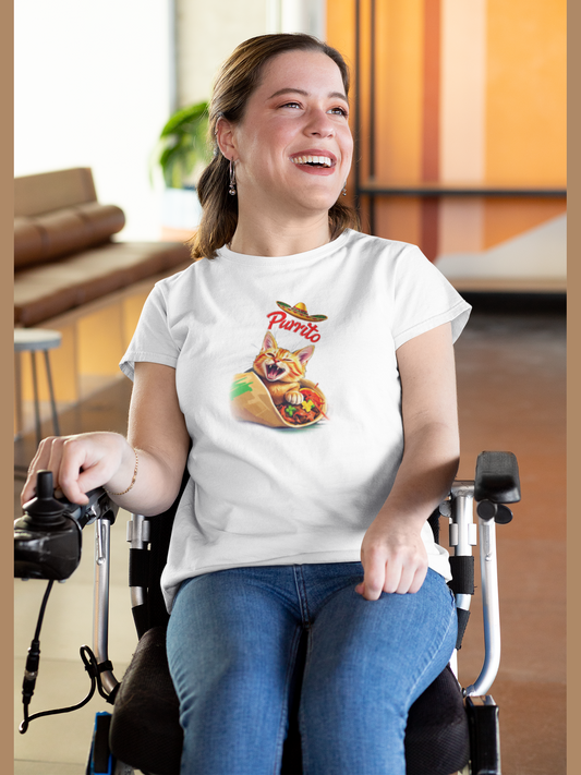 PURRITO - Premium Unisex Crewneck T-shirt
