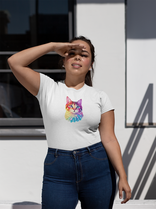 COLORSCAT - Classic Womens Crewneck T-shirt