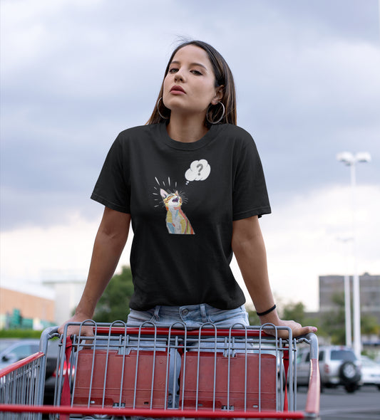 WHAT? - Premium Unisex Crewneck T-shirt