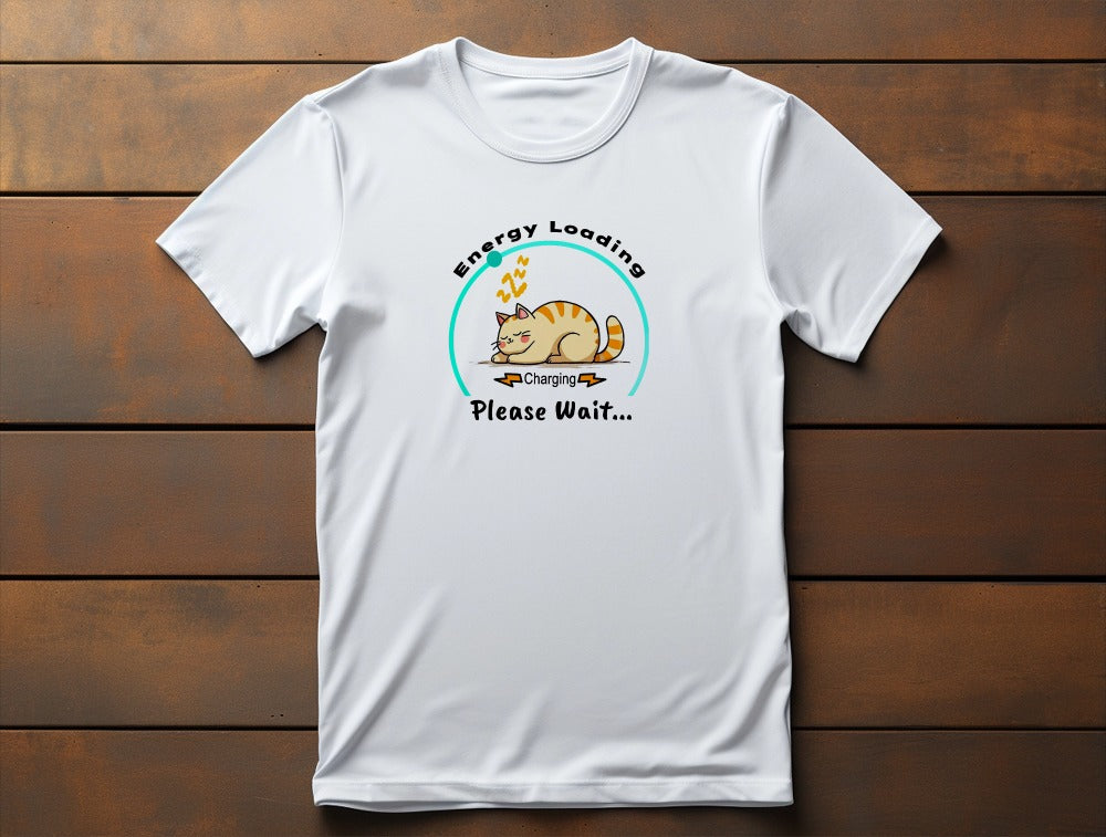CHARGER CAT - Premium Unisex Crewneck T-shirt