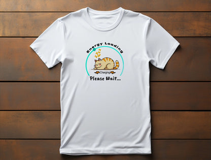 CHARGER CAT - Premium Unisex Crewneck T-shirt