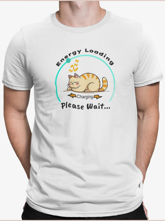 CHARGER CAT - Premium Unisex Crewneck T-shirt