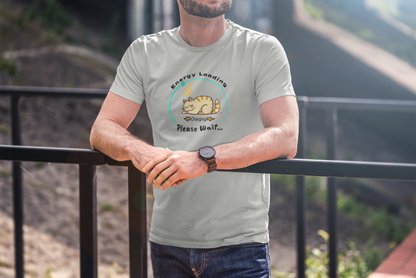 CHARGER CAT - Premium Unisex Crewneck T-shirt