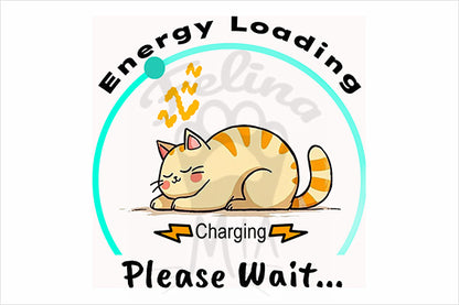 CHARGER CAT - Premium Unisex Crewneck T-shirt