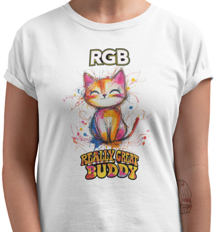 REALLY GREAT BUDDY - Premium Unisex Crewneck T-shirt