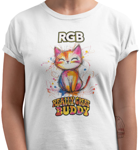 REALLY GREAT BUDDY - Premium Unisex Crewneck T-shirt