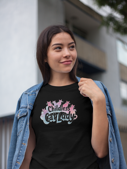 CHILDLESS CAT LADY - Classic Women's Crewneck T-shirt