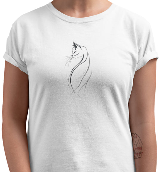 THE FELINE FORM  - Classic Women Crewneck T-shirt