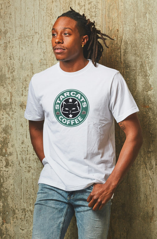 STARCAT COFFEE - Premium Unisex Crewneck T-shirt