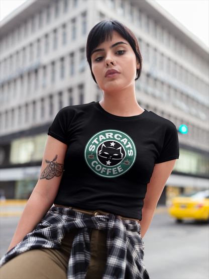 STARCAT COFFEE - Premium Unisex Crewneck T-shirt