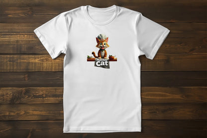 Master Cat Funny Chef Cat Lover T-Shirt – playful cat in chef hat design, unisex premium fit.