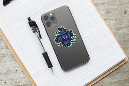 LUCKY.EXE DUO | Cyber Cat Sticker Set Felinamia